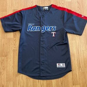 Texas Rangers T Jersey Sz M